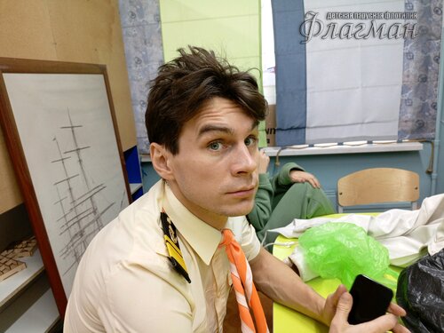 Занятиях в детском клубе «Флагман»